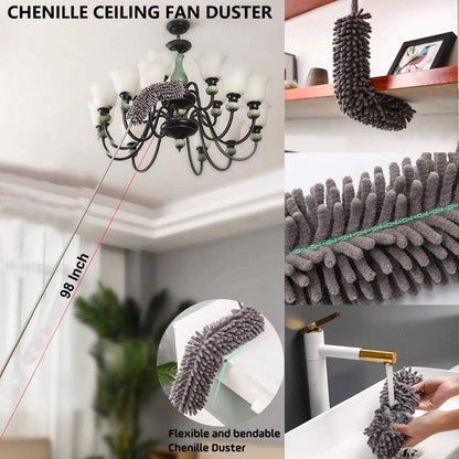 4PCS FEATHER DUSTER CLEANING SET