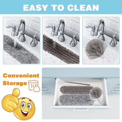 4PCS FEATHER DUSTER CLEANING SET