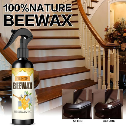 Beeswax Natural furniture polish and cleaner (120ML Each) Furniture Polish & Cleaner for Shelves, Doors, Tables, chairs, For Wood Seasoning & Furniture Care