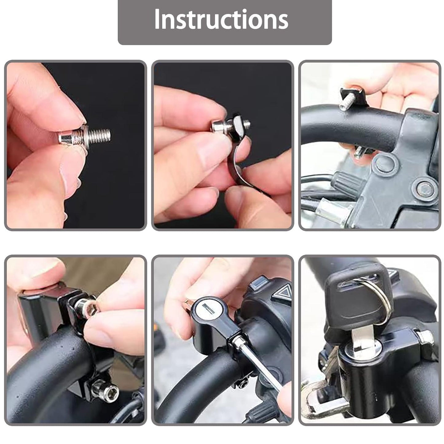 BIKE HELMET LOCK