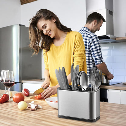 CUTLERY STORAGE CADDY STEEL