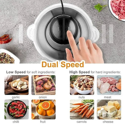 250W Heavy Stainless Steel Electric Meat Grinders with Bowl (2L, Multicolor) …