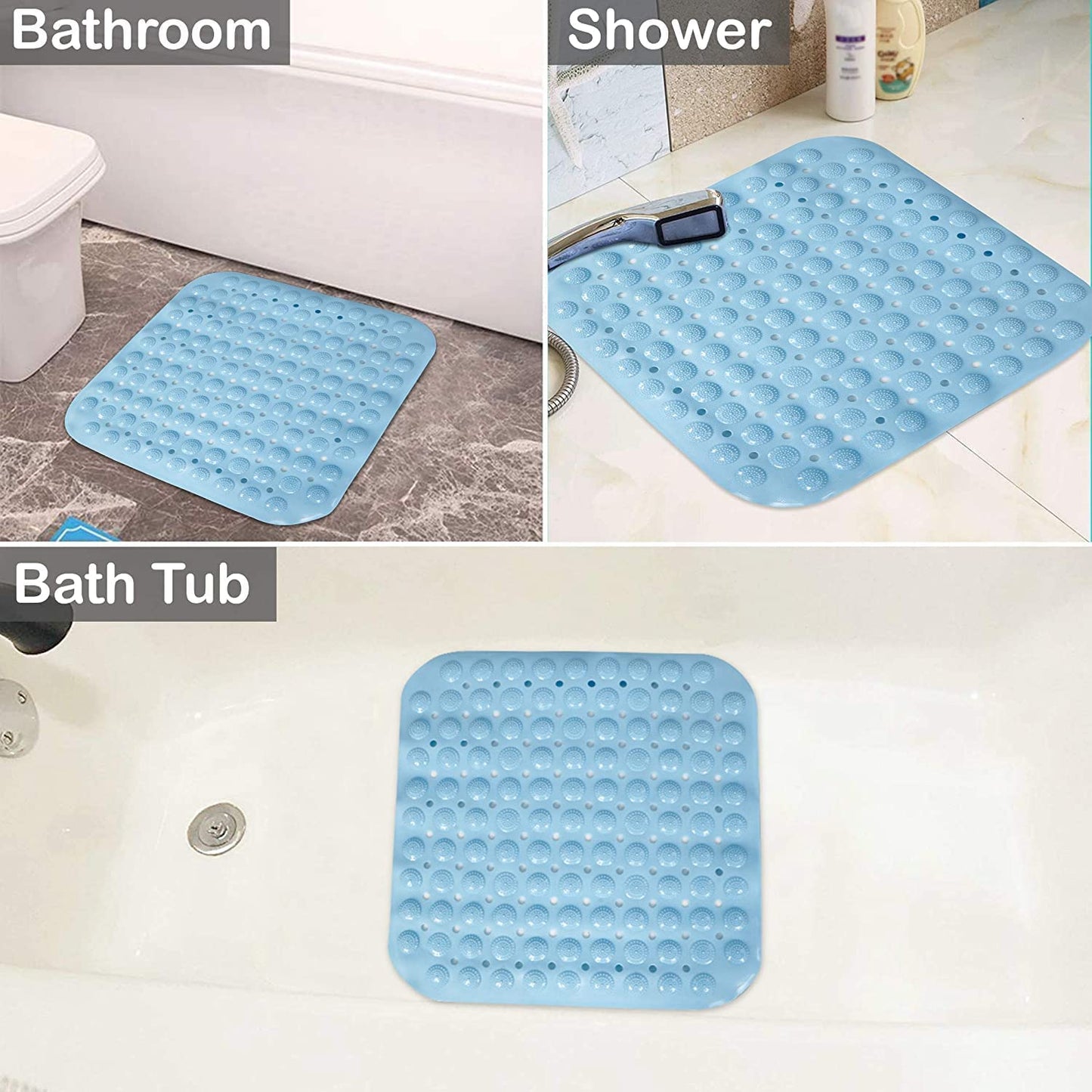 BATH MAT RUBBER SQUARE