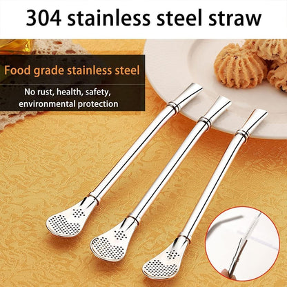 2 IN 1 STRAW FILTER SPOON