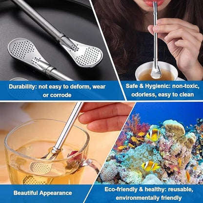 2 IN 1 STRAW FILTER SPOON