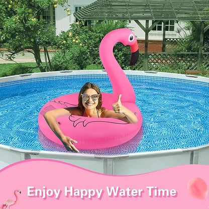 Swimming ring flamingo 120cm