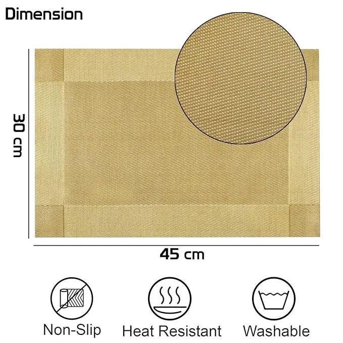 TABLE MAT GOLDEN 4 BOX