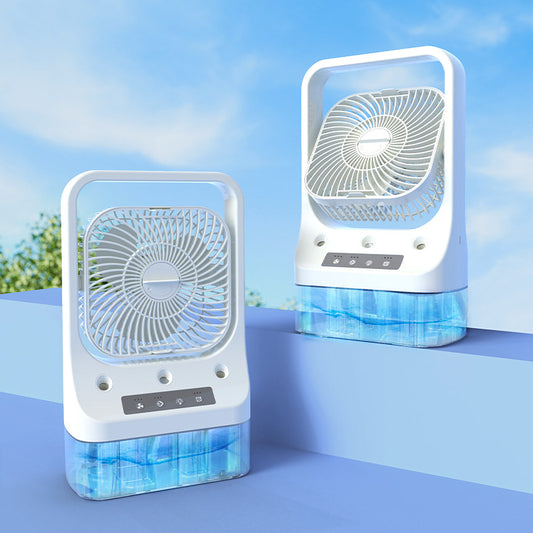 Portable Ac Mini Cooler Fan for Room Cooling Fan Portable Ac for Home Portable Air Conditioners Water Cooler Mini Ac for Room Cooling Hanging Closet Shelves (Mini Cooler Fan, Multicolor)
