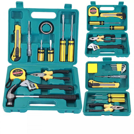 12 PC HOUSEHOLD TOOL BOX