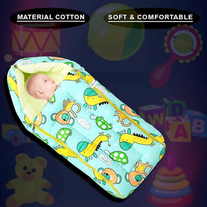 MOM & Son 2 in 1 Baby's Cotton Sleeping and Carry Bag