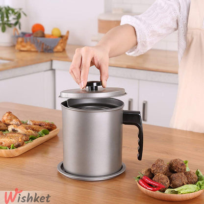 Oil Strainer Pot