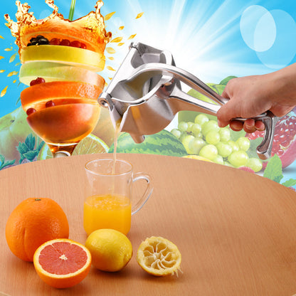 Aluminum Manual Juicer Alloy Fruit Hand Squeezer Heavy Duty Lemon Orange Juicer.