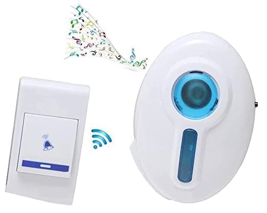 MECHBORN Calling Remote Door Bell for Home, Office, Warehouse and Factories (Wireless Doorbell)