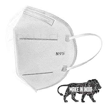 MILONI USA N95 Face Mask, Ear Loop Style Protective 5 Layered N95 Masks Reusable and Comfortable (20)