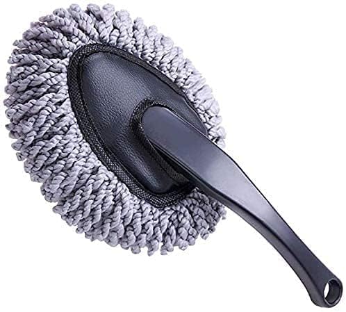 VODIQ Ultra Soft Microfiber Mini Car Cleaning Duster with Extendable Handle Car Brush Kitchen Sink, Drill-Free for Exterior Dust Remover Car Window Cleaning Dusting Brushes