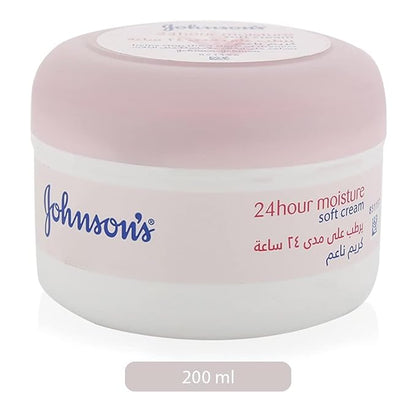 JOHNSON'S Imported Baby Cream Moisture Soft Cream - 200ml