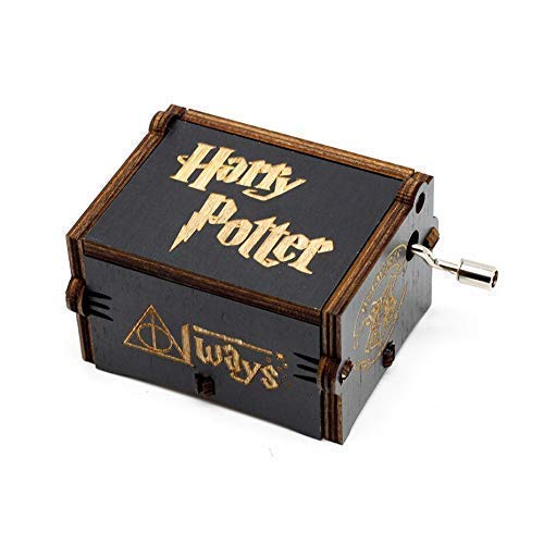 MECHBORN Harry Potter Music Box, Wooden Classic Music Box with Hand Crank Birthday Gifts for Girls Boys Diwali Gifts for Kids Friends Family