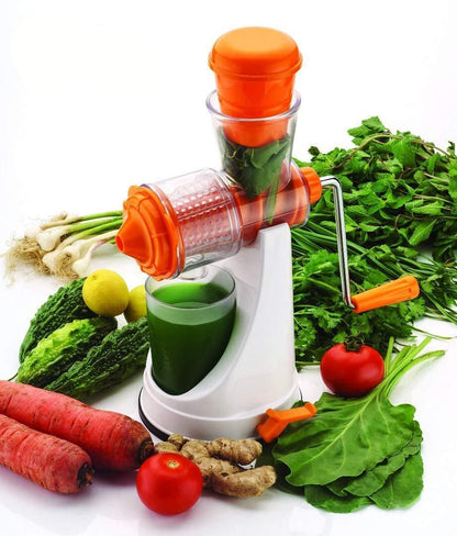 Juicers - Manual Fruits & Vegetables Juicer with Waste Collector