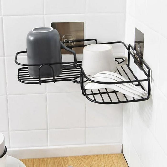 Storage Shelf- Multipurpose Storage Shelf For Kitchen & Bathroom