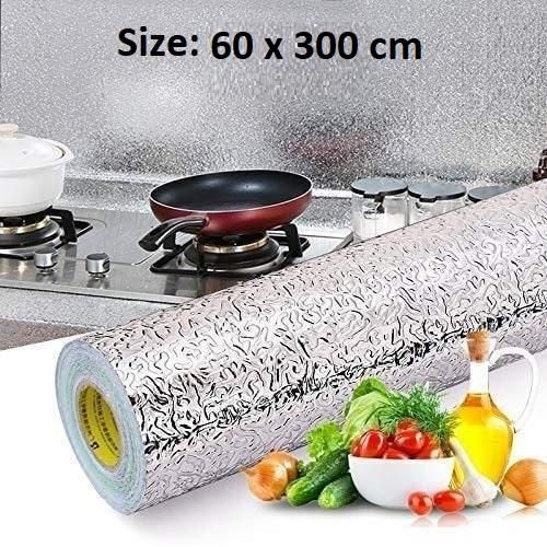 Kitchen Foil Sticker-Kitchen Backsplash Aluminum Foil Sticker ( 1 Roll )