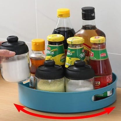 Rotating Tray-360 Rotating Multipurpose Tray For Kitchen Organizer