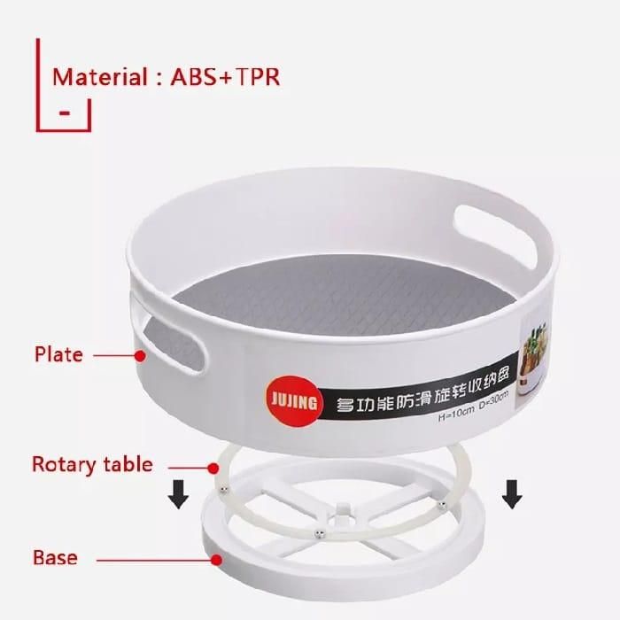 Rotating Tray-360 Rotating Multipurpose Tray For Kitchen Organizer