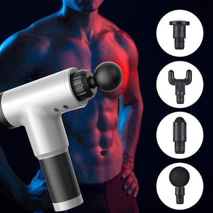 MILONI USA Deep Tissue Massage Gun Percussion Muscle Massager for Full Body Pain Relief of Neck, Shoulder, Back, Foot for Men & Women, Multicolor