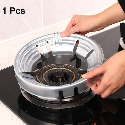 Gas Saver-Gas Saver Burner Stand Gas Saver Jali Home Gas Stove Fire & Windproof Energy Saving Stand (Fire saving stand) 1 Pcs