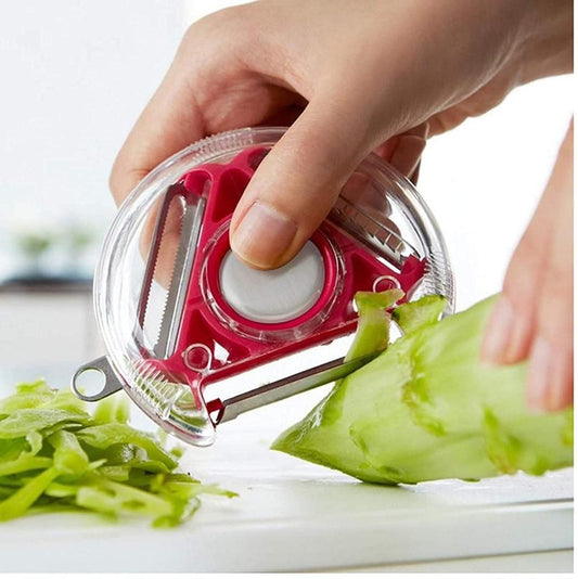 Peeler-Multipurpose 3 In 1 Vegetable & Fruit Slicers