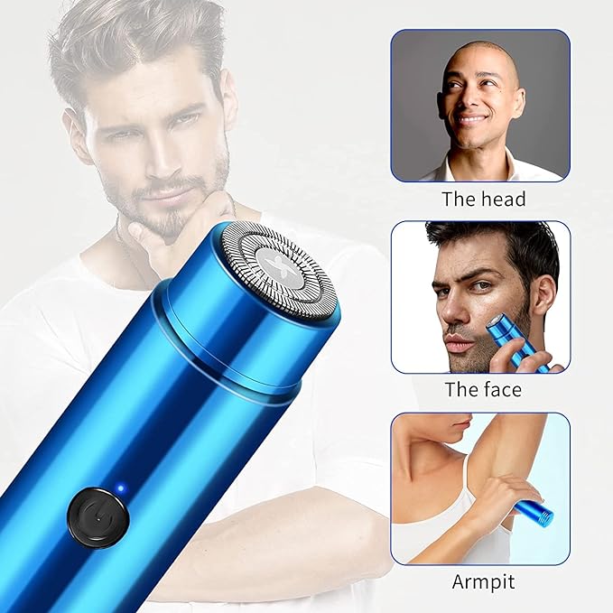 MILONI USA mini portable electric shaver (Mini Portable Shaver)