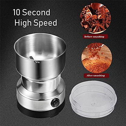 Mini Electric Smash Machine Multifunctional Small Food Grinder Portable Coffee Bean Grinder