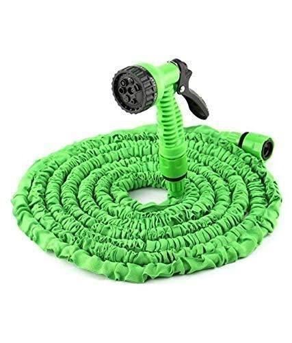 50 Ft Expandable Magic Flexible Water Hose Pipe with Spray Gun 0 L Hand Held Sprayer (Pack of 1)