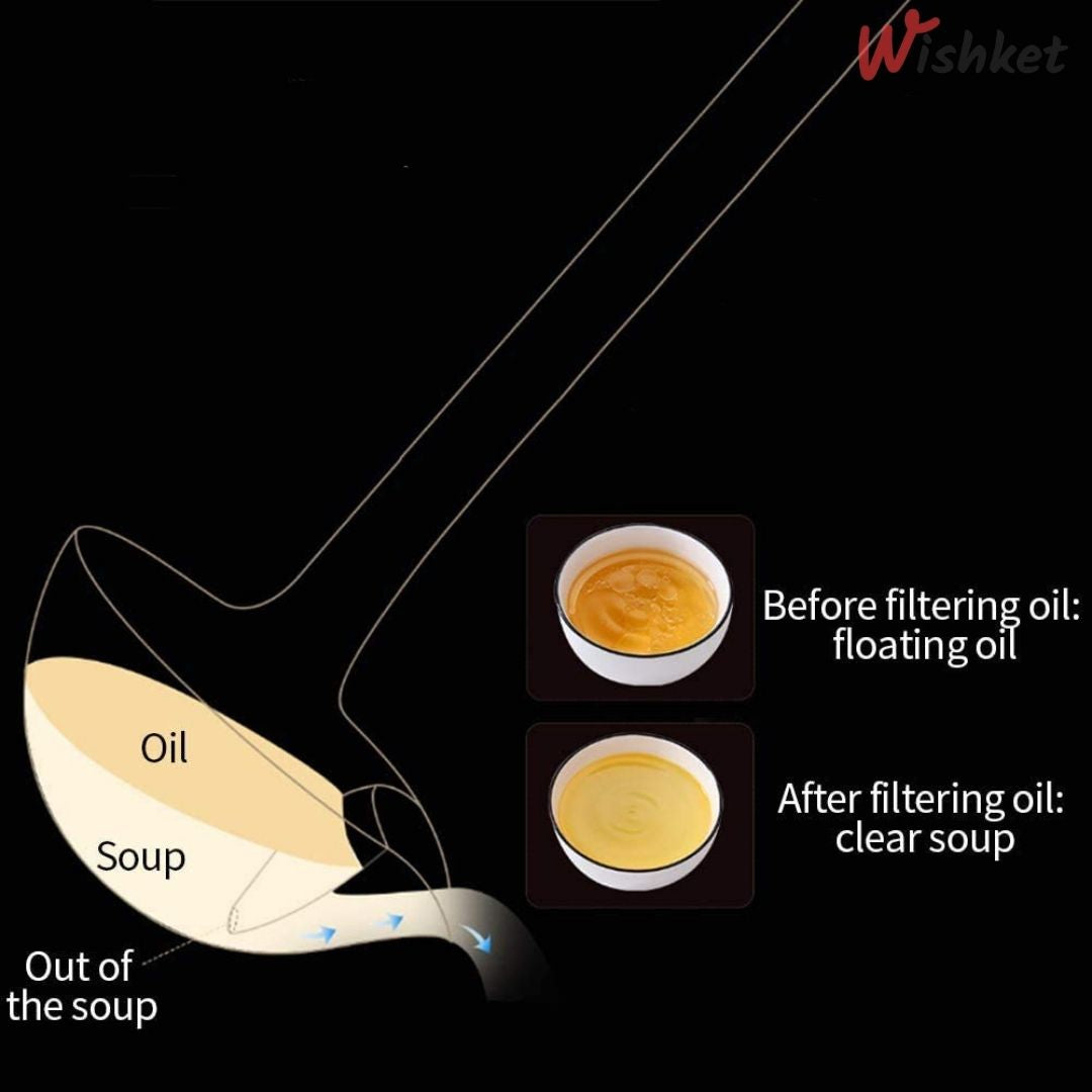 Stainless Steel Oil Filter Spoon