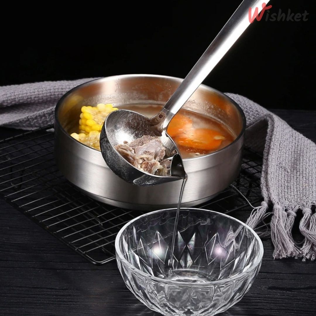 Stainless Steel Oil Filter Spoon